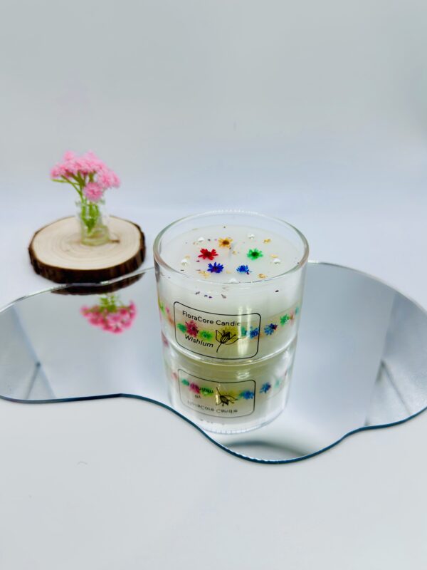 FloraCore Floral Scented Candle
