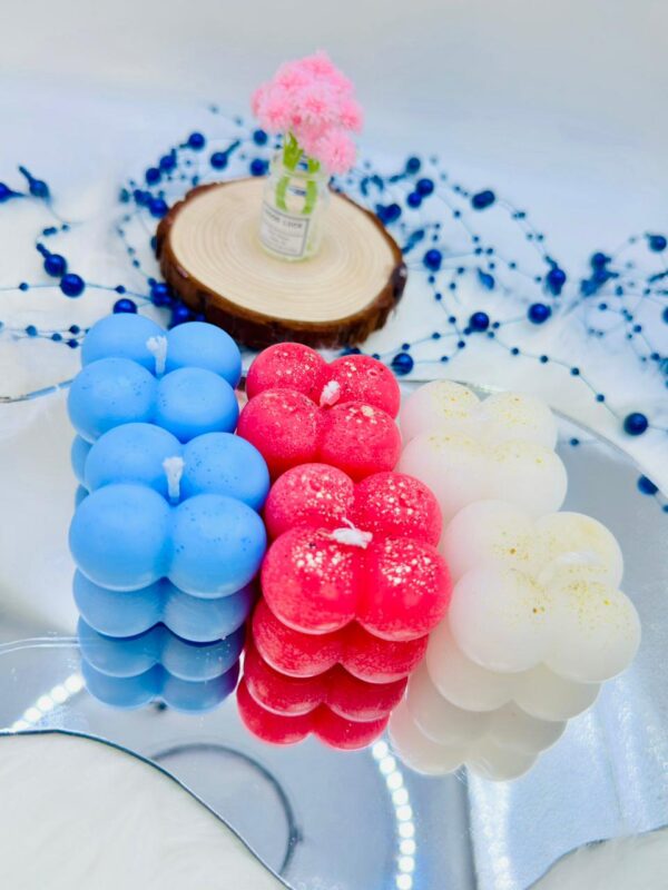 Bubble Bliss Collection – 6 Piece Bubble Candle Set