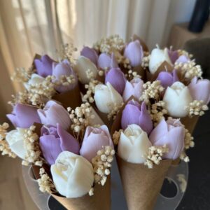 Lumeva Tulip Candle Bouquet