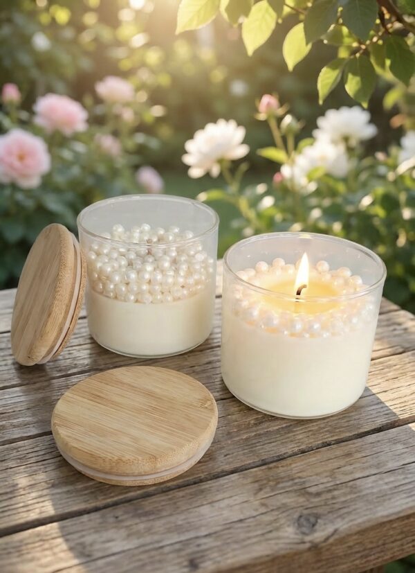 Pearl Soy Candle – Luxury Decorative Candle
