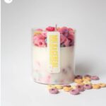 Milk & Cereal Candle – Fruity Cereal Dessert Candle