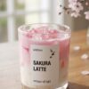 Sakura Latte Iced Coffee Candle